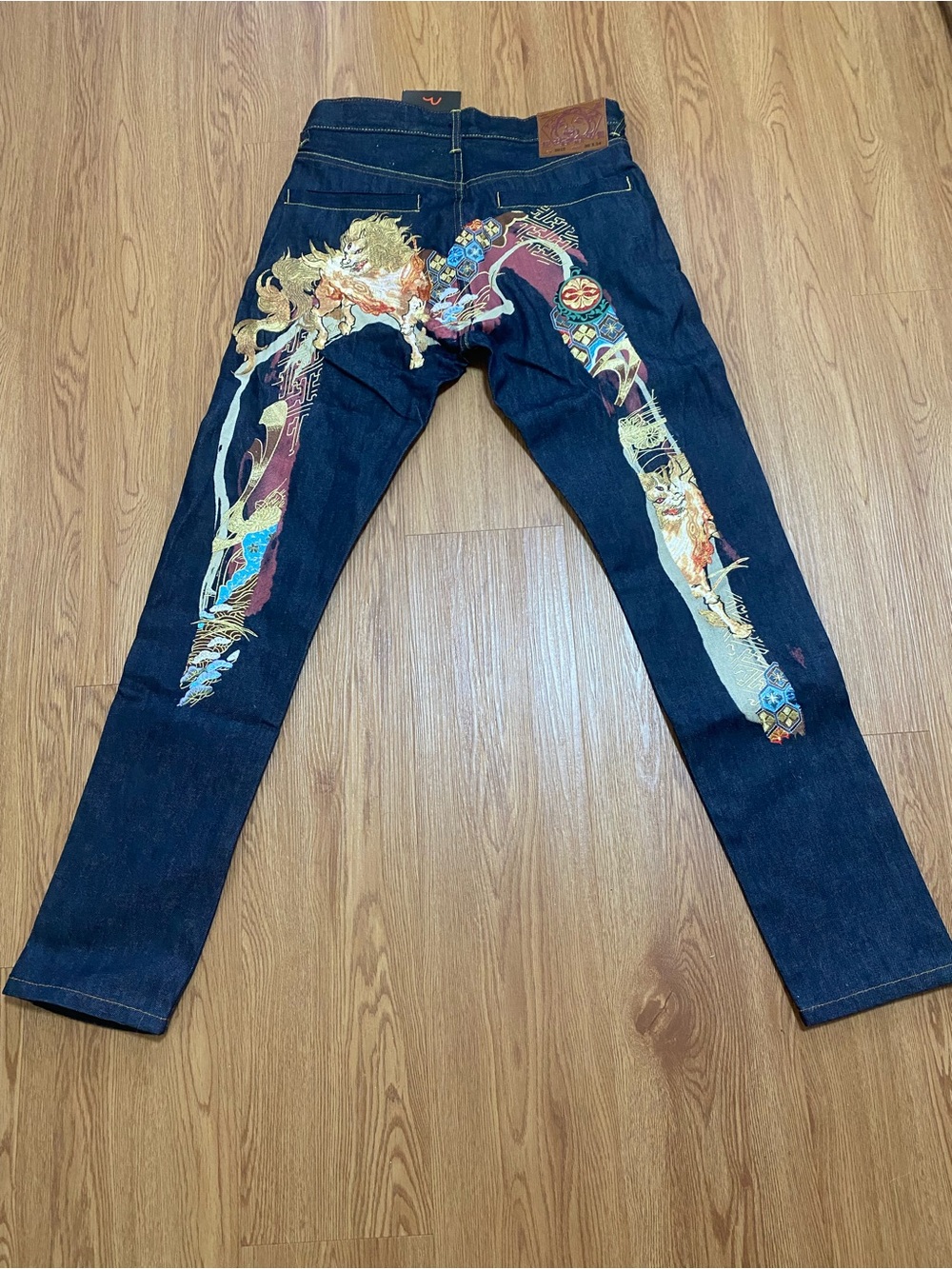 Evisu Embroidered Kirin Jeans